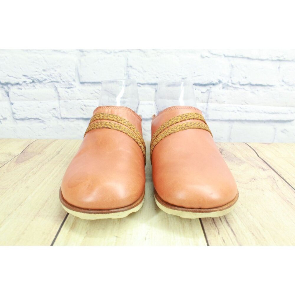 Chaco Harpers Picante Slide Mules Clog Brown Leather Size 8.5 - Picture 4 of 10